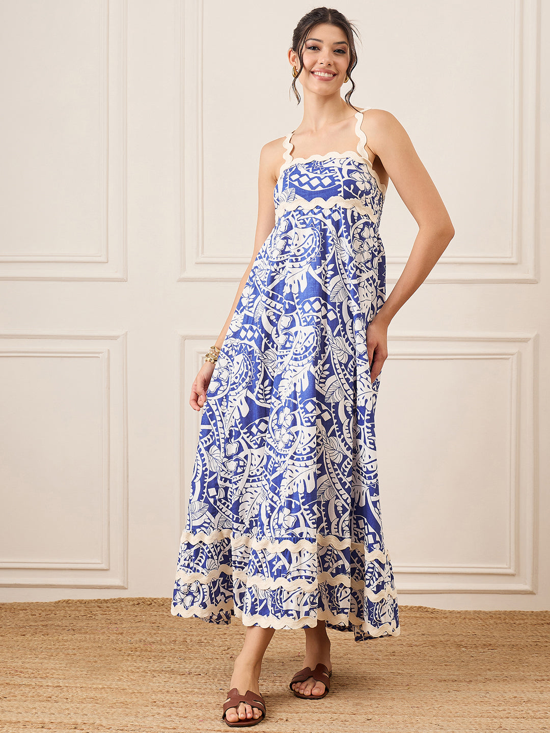 Cotton Ric-Rac Dress