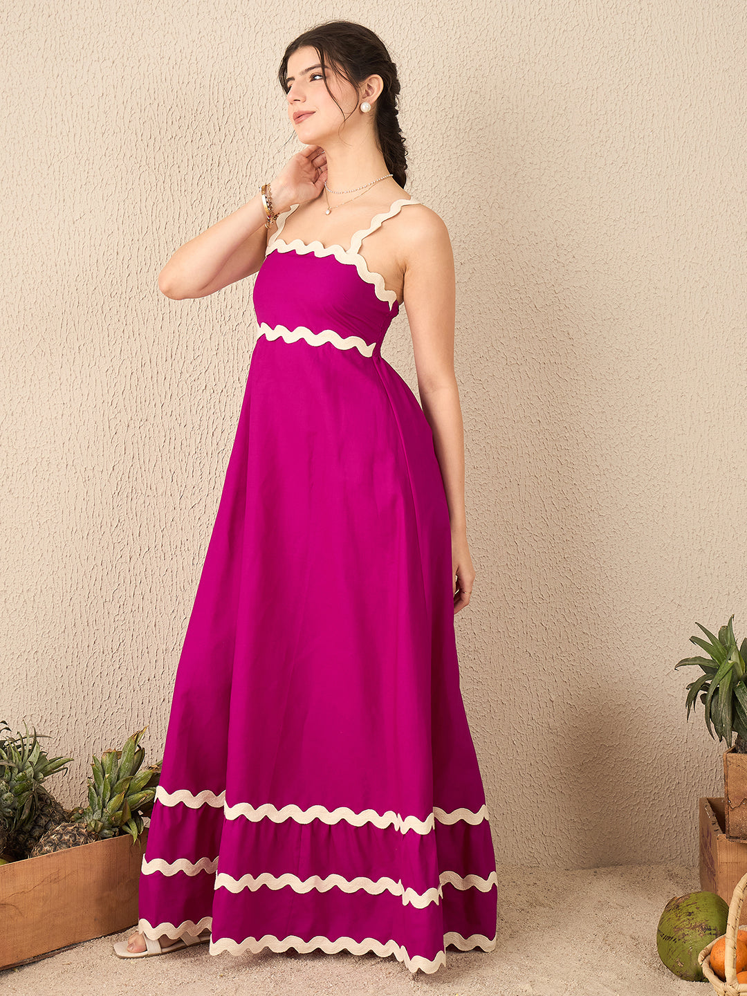 Cotton Ric-Rac Dress