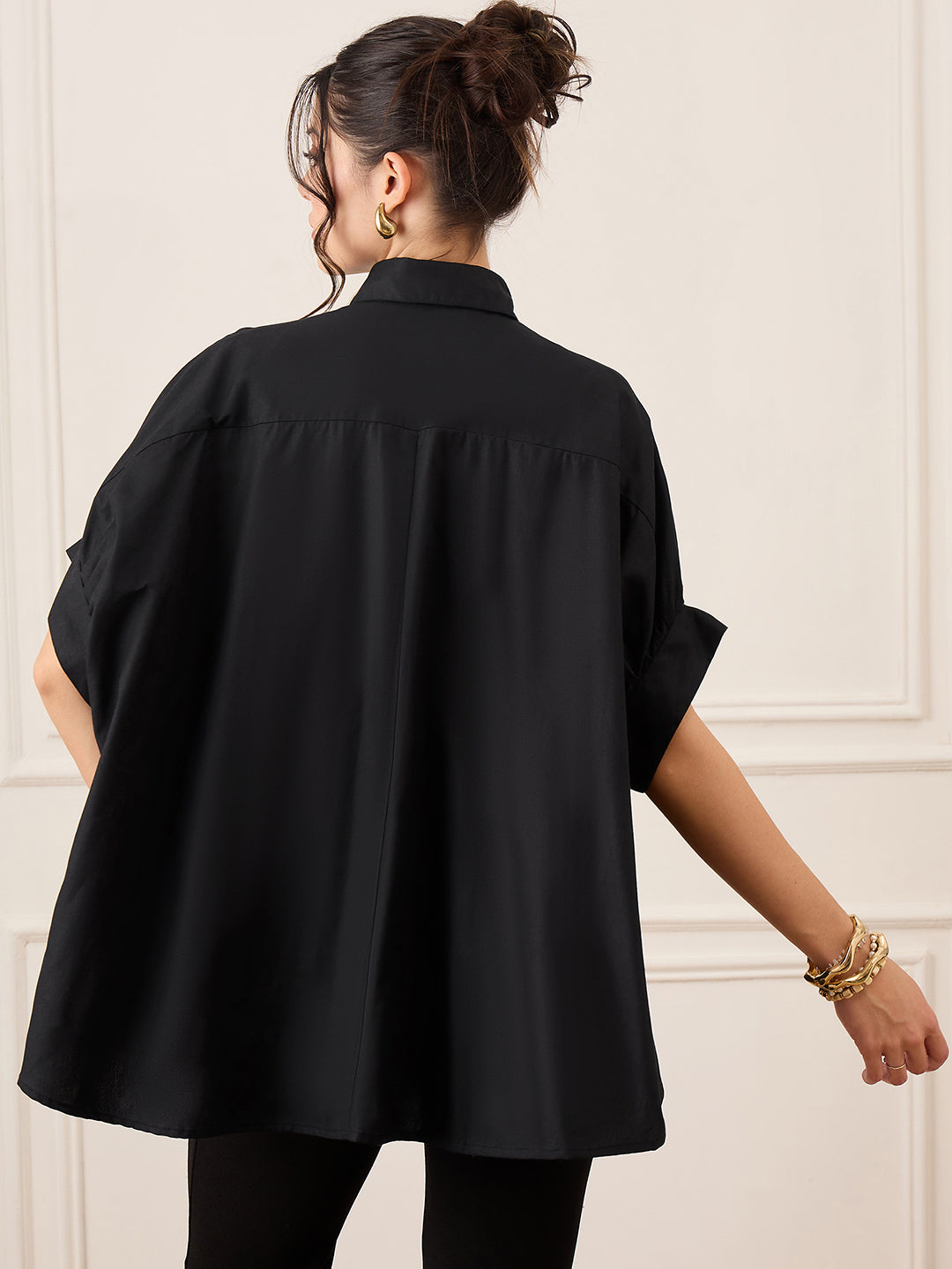 Antifit Embellished Cotton Shirt