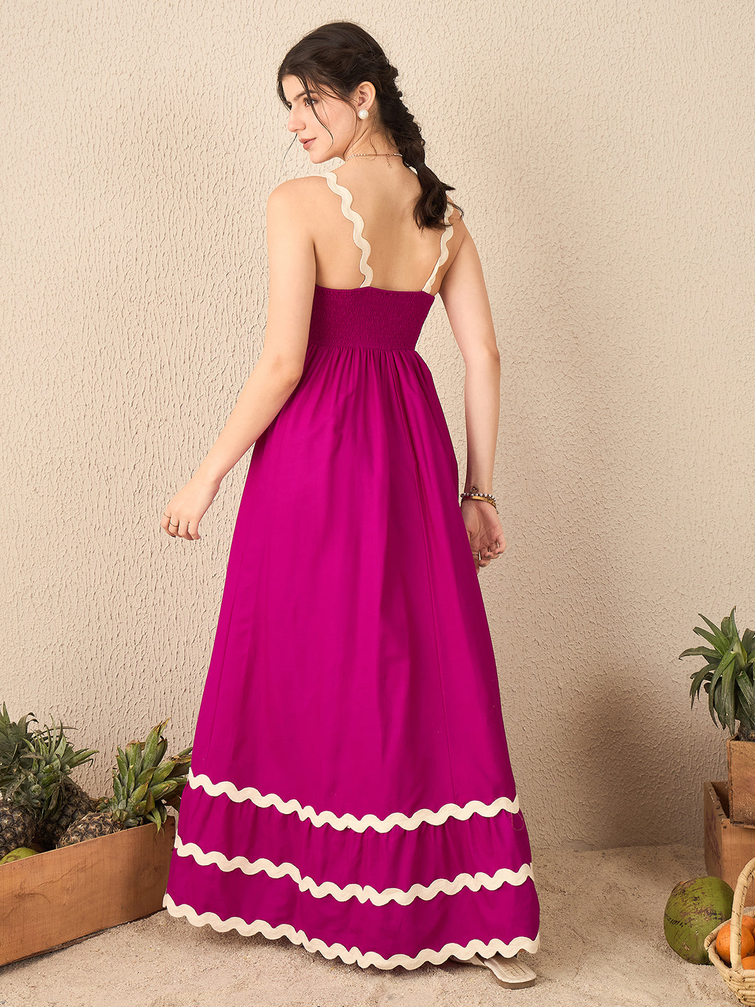 Cotton Ric-Rac Dress