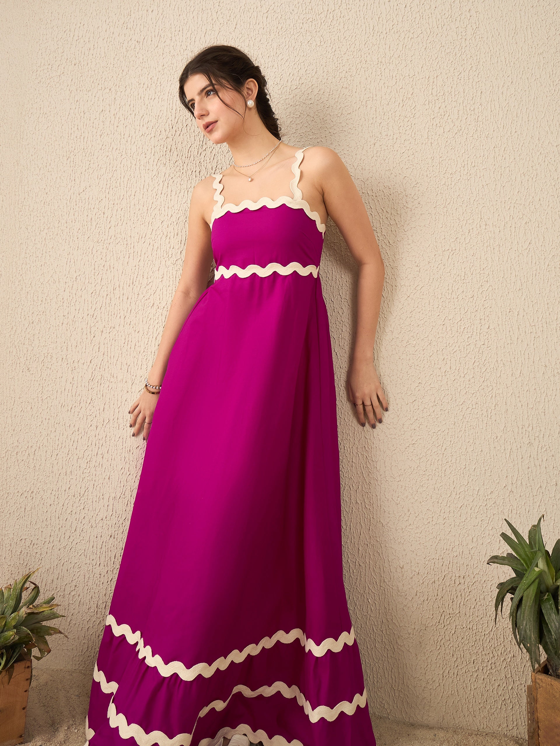 Cotton Ric-Rac Dress