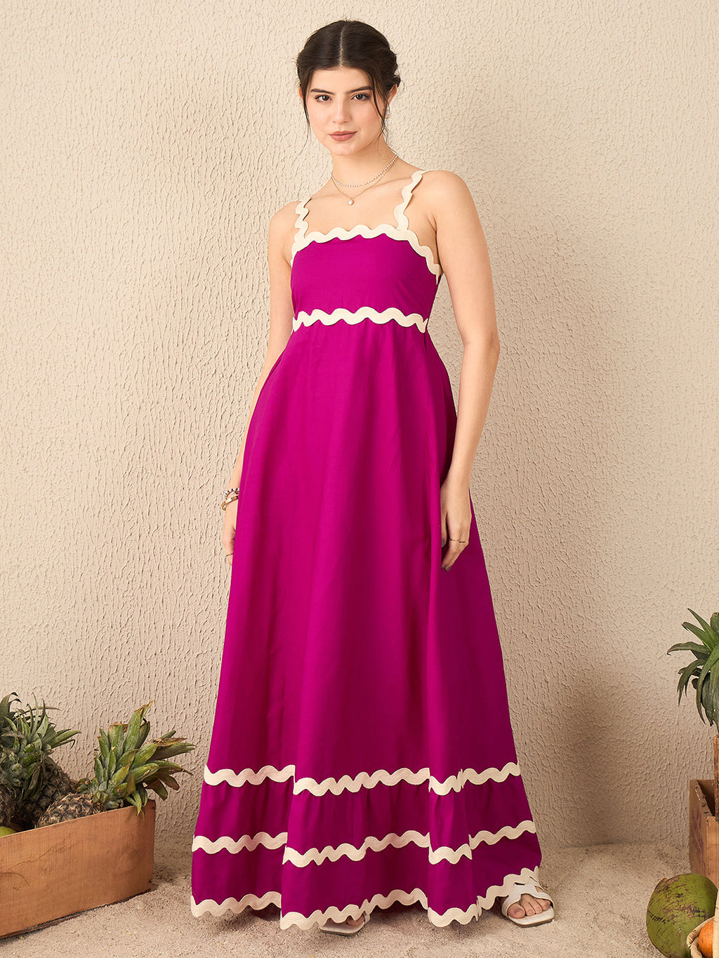 Cotton Ric-Rac Dress