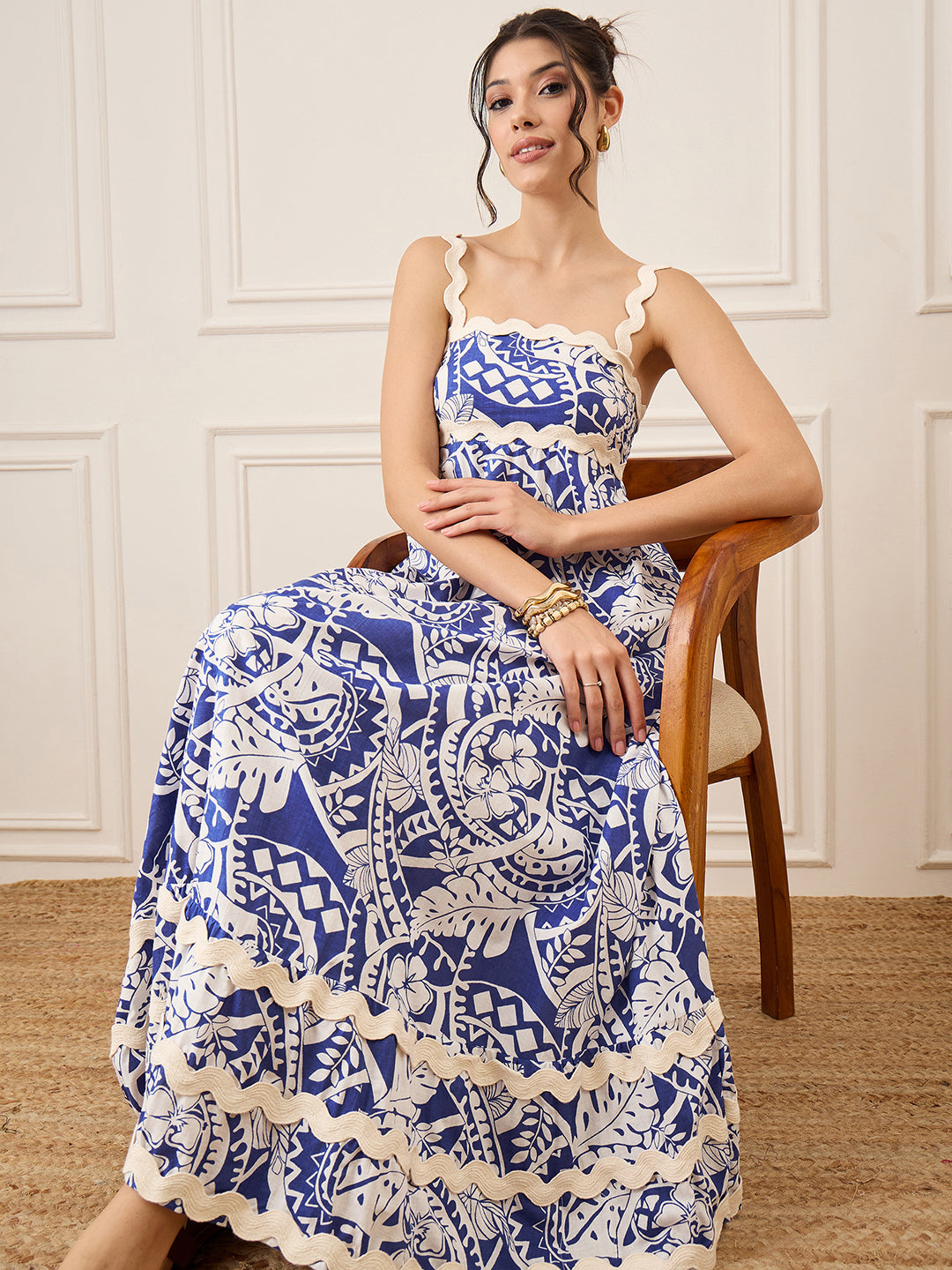 Cotton Ric-Rac Dress
