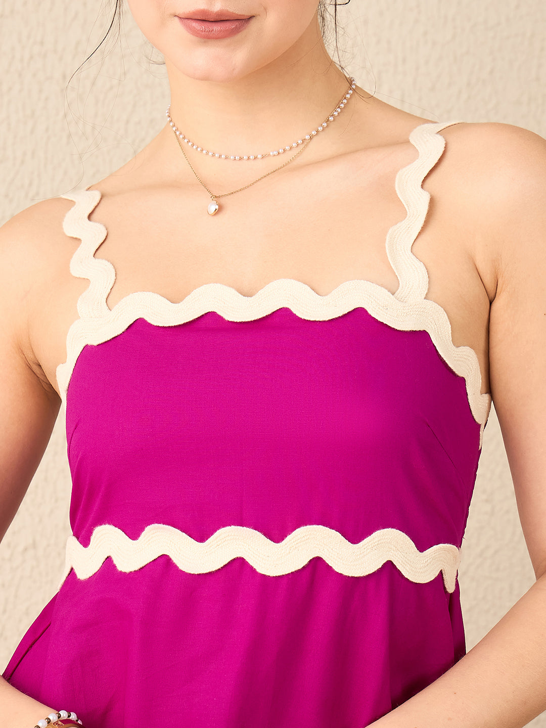 Cotton Ric-Rac Dress